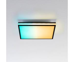 JUST LIGHT. GmbH Lámpara de techo LED Mario, CTT, RGB, 45x45cm, negro