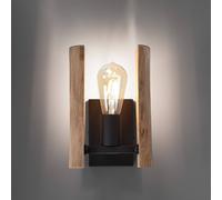 JUST LIGHT. GmbH Log aplique de pared de madera