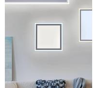 Just Light Edging, lámpara de techo LED, 31,4 x 31,4 cm , artículo en fin de serie