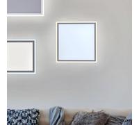 JUST LIGHT. GmbH Plafón LED Edging, tunable white, 46x46 cm EC:EPREL:921777