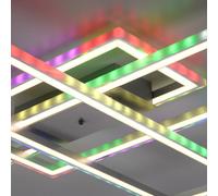 JUST LIGHT. GmbH plafón LED Felix60, 105 cm x 71 cm