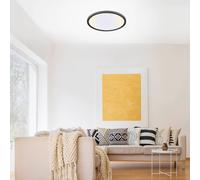 Just Light Flat plafón inteligente 1x20 W negro 15571-18