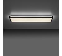 JUST LIGHT. GmbH Plafón LED Mario 100x25cm, atenuable, RGBW