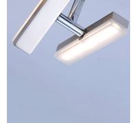 JUST LIGHT. GmbH Plafón LED Rico funcional de 8 luces