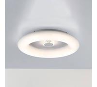 JUST LIGHT. GmbH Plafón LED Vertigo, CCT, blanco, Ø 50 cm