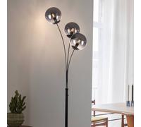 JUST LIGHT. Lámpara de pie Green Widow con pantallas de cristal