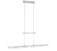 Just Light Nele lámpara colgante inteligente 4x5 W acero 12278-55