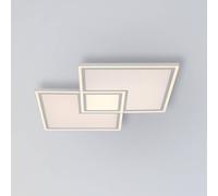 JUST LIGHT. Plafón LED Edging CCT, 67,5 x 67,5cm