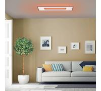JUST LIGHT. Plafón LED Recess, ángulo recto, RGBW atenuable