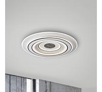 JUST LIGHT. Plafón LED Tolago, Ø 40 cm, CCT, atenuable