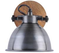 Just Light Samia lámpara de pared 1x40 W madera-hierro 11981-77