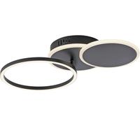 Just Light Sevent lámpara de techo 1x25.5 W negro 14116-18