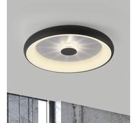 JUST LIGHT. Vertigo Plafón LED, CCT, Ø 61,5 cm, negro