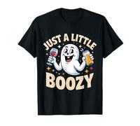 Just Little Boozy Disfraz de Fantasma de Halloween Camiseta