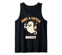 Just Little Boozy Disfraz de Fantasma de Halloween Camiseta sin Mangas