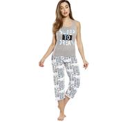 Just Love 6329-10027-1X Conjuntos Capri/Ropa de dormir para mujer/Pijamas para mujer/Pijamas