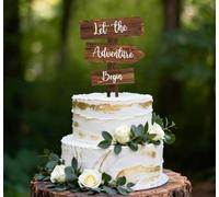 Just Married - Decoración para tarta de boda, compromiso y aniversario