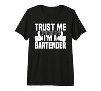 Just Me I'm A Bartender Funny Bartending Alcoholic Drink Camiseta Premium