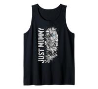 Just Mummy - Camisa Divertida y aterradora para Halloween Camiseta sin Mangas