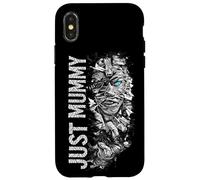 Just Mummy - Camisa Divertida y aterradora para Halloween Carcasa para iPhone X/XS