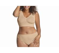 JUST MY SIZE Women's Pure Comfort Bra, Nude, 4X