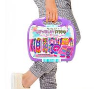 Just My Style - Mi propio estudio de joyer a - Kit para hacer pulseras personalizadas con m s de 1700 cuentas - Ideal para viajes - Accesorios pe