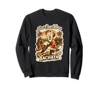 Just One More Bachata Retro Latino Dance Beach Sunset Vibe Sudadera