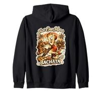 Just One More Bachata Retro Latino Dance Beach Sunset Vibe Sudadera con Capucha