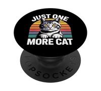 Just One More Cat PopSockets PopGrip Adhesivo