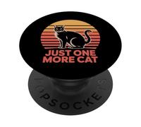 Just One More Cat PopSockets PopGrip Adhesivo