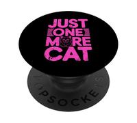 Just One More Cat PopSockets PopGrip Adhesivo