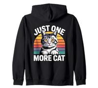 Just One More Cat Sudadera con Capucha