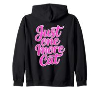Just One More Cat Sudadera con Capucha