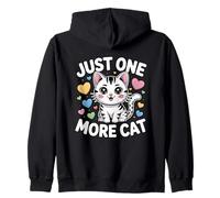 Just One More Cat Sudadera con Capucha