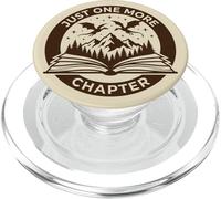 Just One More Chapter Book Reader Fantasy Dragon Bookish PopSockets PopGrip para MagSafe