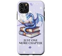 Just One More Chapter Book Worm Purple Dragon Reading Lovers Carcasa para iPhone 11 Pro MAX