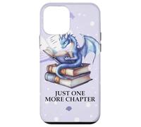 Just One More Chapter Book Worm Purple Dragon Reading Lovers Carcasa para iPhone 12 Mini
