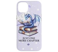 Just One More Chapter Book Worm Purple Dragon Reading Lovers Carcasa para iPhone 14 Plus