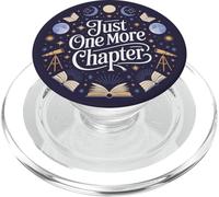Just One More Chapter Celestial Reading Aesthetic PopSockets PopGrip para MagSafe