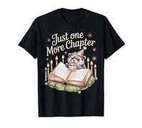 Just One More Chapter Cute Otter Reading National Book Day Camiseta