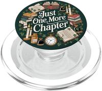 Just One More Chapter Dark Academia Book Lover Aesthetic PopSockets PopGrip para MagSafe