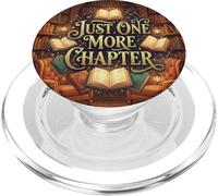 Just One More Chapter Magical Library Book Lover Librarian PopSockets PopGrip para MagSafe