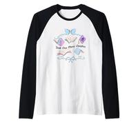 Just One More Chapter Pastel Books Camiseta Manga Raglan