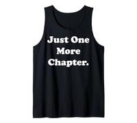 Just One More Chapter Reading Passion Quote Camiseta sin Mangas