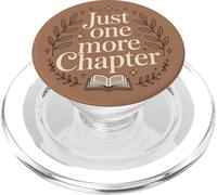 Just One More Chapter Simple Cozy Reading Aesthetic PopSockets PopGrip para MagSafe