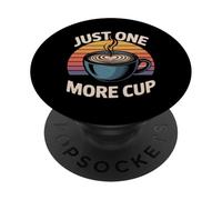 Just One More Cup PopSockets PopGrip Adhesivo