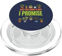 Just One More Funny Plant Lady Women Interior Flower Floral PopSockets PopGrip para MagSafe
