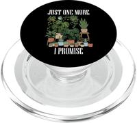 Just One More Funny Plant Lady Women Interior Flower Floral PopSockets PopGrip para MagSafe