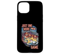 Just One More Game Pinball Arcade Retro Gamer Carcasa para iPhone 15 Plus