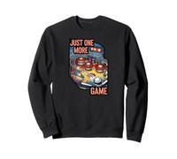 Just One More Game Pinball Arcade Retro Gamer Sudadera